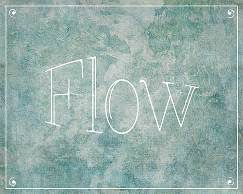 Flow | Printable One Word Inspiration